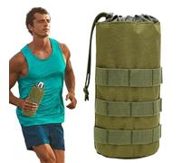 de Botella de Agua - Portabotellas al Aire Libre Ligero de Cierre con Cuerda | Cubierta para Botella de Agua,para Toda la Familia Adultos en Camping Senderismo Ciclismo Viajes y Actividades Exteriores