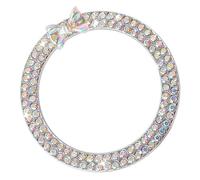 de botón de arranque del motor - Rhinestone Car Decor, Ignition Switch Decorative Trim Rings, Crystal Dotted Push Cover | Suitable for Styling Dashboard Upgrade Vehicle Interior Decors