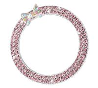 de botón de arranque del motor - Rhinestone Car Decor, Ignition Switch Decorative Trim Rings, Crystal Dotted Push Cover | Suitable for Styling Dashboard Upgrade Vehicle Interior Decors