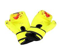 de Boxeo de Boxeo para Niños de Boxeo para Niños, Prácticos de Agarre para Niños Que Ahorran Energía para de Entrenamiento de Fábrica (Yellow)