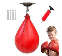 de Boxeo de Velocidad de 35 x 16 x 16 cm, de Velocidad de Boxeo, Bolsas de Velocidad Colgantes en Forma de Pera, Bola giratoria portátil para Gimnasio, Pelota de Boxeo Reutilizable para