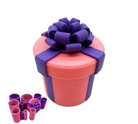 de Broma, de Regalo Realmente Molesta con Almacenamiento Giratorio, Broma de Cajas de Tornillos, Divertido Espacio de Almacenamiento pequeño Impreso en 3D, 7 Colores, para Navidad, día de