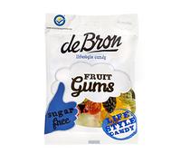 De Bron Sugar Free Fruit Gums (Pack of 6)