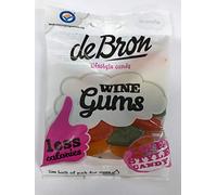 De Bron Sugar Free Wine Gums (Pack of 6)
