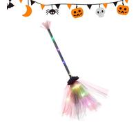 De Bruja LED De Halloween - Stick Volante, Accesorio De Varilla Brillante | Herramienta De Pantalla De Traje De Miedo, Horror Spirit Decor Wand, Twinkle Night Gear, Glow Phantom Bar, Nuevo