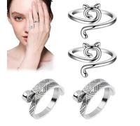 de bucle de ganchillo - Aleación, Guía de para los dedos Control de tensión ajustable | Ayuda para tejer antideslizante para una alimentación suave del, de de ganchillo pa