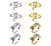 de bucle de ganchillo - Aleación, Guía de para los dedos Control de tensión ajustable | Ayuda para tejer antideslizante para una alimentación suave del, de de ganchillo pa