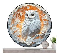 de búho de Madera - 3D Hard Jigsaw, Creative Outlet Puzzle de Animales intrincados | Natural Wonder Gift con 150 Piezas, para Las Vacaciones Día de la Madre, San Valentín, Añ