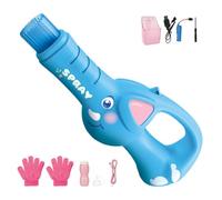 de Burbujas de Niebla | Juego de Niebla Automático y Recargable,Automática para Burbujas con Iluminación y Música - para Fiestas de Niños, la Playa, el Verano, el Entretenimiento y Juego