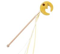 de burlas para gatos | Juguete de pesca hecho a mano para gatos | de gato de nube de luna para perseguir | Juguete de caña de pescar para gatos para entrenar y ejercitar a los gatos