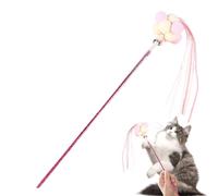 de burlas para gatos, para gatos con campana, ejercicio multifuncional para mascotas, para coche, hogar, al aire libre, área de trabajo