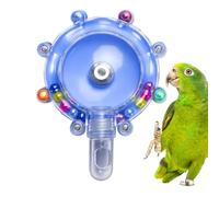 de búsqueda de pájaros, Rueda interactiva giratoria, de enriquecimiento de Mascotas para cacatúas, Conures, Uso en Interiores y Exteriores para Patios, Balcones, Jardines