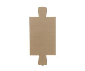 De Buyer 4344.20 Hoja de cocción Pasta croute 30 x 4 x 5,5 cm