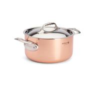 De Buyer, CACEROLA MONTURAS INOX CON TAPADERA PRIMA MATERA INDUCTION Ø 20 CM-6242.20