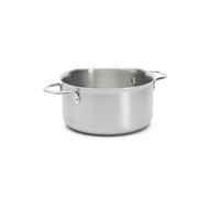 De Buyer, CACEROLA SIN TAPA ALCHIMY ø 20CM--3605.20 | Fabricado en Francia, Maestría de la cocina, acero inoxidable 18/10, todos los fuegos + horno, acabado pulido cepillado