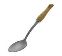 De Buyer Cuhara de servir con mango de madera De Buyer B Bois acero inoxidable