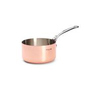 De Buyer InoCuivre - Cazo de cobre y acero inoxidable, espesor 2 milímetros, diámetro 16 centímetros