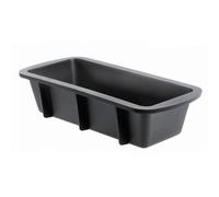De Buyer, MOLDE SILICONA MOUL FLEX-RECTANGULAR CAKE MOLDE 24X10,5X6,5CM NEGRA-Noir-1984.24