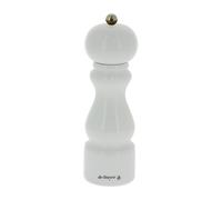 De Buyer Molinillo de sal y pimienta Rumba cerámica 20 cm blanco-brillante