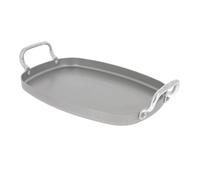 De Buyer, SARTEN GRILL PLANCHA 2 ASAS MINERAL B 38 x 26CM,-5640.02