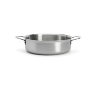 De Buyer Sartén para saltear de acero inoxidable Alchimy Ø28 cm