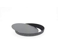 De Buyer, TARTERA HONDA ACANALADA, HIERRO AZUL Ø 24 CM X 2,5 CM ALTO CON FONDO DESMONTABLE--5357.24