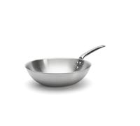 De Buyer, WOK ALCHIMYø 32CM--3608.32 | Fabricado en Francia, Maestría de la cocina, acero inoxidable 18/10, todos los fuegos + horno, acabado pulido cepillado