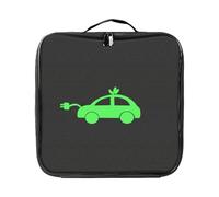 de Cable de Coche eléctrico, Organizador de Gran Capacidad para Cables de Carga, Cables de Salto, portátil para Accesorios de vehículo para Equipo de Carga de Maletero de Viaje