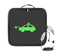 de Cable de Puente para EV - para Coches eléctricos Impermeables | de Almacenamiento Oxford de Gran Capacidad de Gran Capacidad para Cables de Carga EV, Tubos para y más