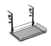 De Cables Bajo El Escritorio,Galleta De Cables Bajo El Escritorio | Caminos De Cables De Acero Al Carbono Negro Sin Perforación - Cesta De Cables, Organizador De Cables, Ahorro De Espacio Para