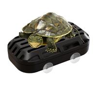 de cacahuete de tortuga - ABS, 4,33x2,36x1,18in de Reptil Estable | Fácil de Limpiar Limpiador de Hábitats Colector de Residuos De Tanques De Tortugas Para Tanques De Tortugas, Acuarios