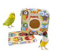 de cacatúas | Jaula de cobertizo para pájaros | de Periquito de Invierno, Tienda de campaña para Dormir para hámster, Hamaca para pájaros, Suministros para periquitos y cacatúas