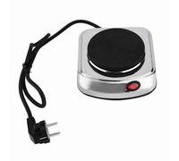 de calefacción de 500 W, calentador de café de placa para mini estufa quemador estufa eléctrica (enchufe EU 220-240V) mini taza que elabora el calentador de oficina/uso doméstico