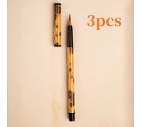 de caligrafía pequeña, 1 ud./3 uds./5 uds., de bolsillo, para firmas, de caligrafía de escritura de pelo de lobo, para copiar clásicos, para pintar y escribir de caligrafía pequeña