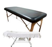 de Cama de Masaje, Cubierta Ajustable de Piel sintética, Almohadilla de Mesa de Masaje, sábana Protectora Profesional para salón de Belleza, SPA, hogar, Sala de Entrenamiento, protección
