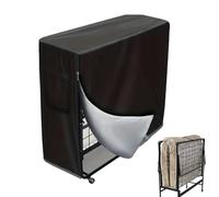 de cama plegable Oxford 210D, impermeable, protector a prueba de polvo con cremallera, fundas para muebles de interior y exterior para la mayoría de estantes de almacenamiento, garajes