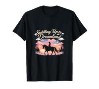 De Camino a la Puesta de Sol del Unicorn Wrangler en el país de los sueños Camiseta