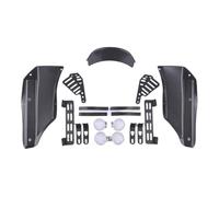 de carenado y parabrisas Batwing compatible con V-650 1100 Vivid Black
