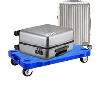 de Carga Plegable - de Mano expandible de Capacidad de 220 Libras, baúl de Transporte Resistente con Ruedas, transportador utilitario telescópico | portátil Extra Grande para almacén