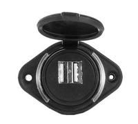 de Carga rápida USB 5V 3.1A para automóviles de 12 24V, Camiones, Barcos, remolques, fácil instalación, Adaptador de Corriente Impermeable, Adaptador de Cargadores para Camiones