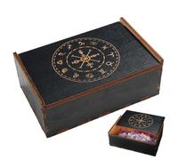 de cartas de Tarot, de cartas de Tarot de madera Tapa Corredera Pequeña