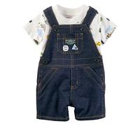 De Carter 2 PC. shortalls, exploradores de las Tropas, Chambray, Talla:recién nacido