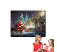 de cartón,de cartón - Christmas Jigsaw Puzzles Juego Educativo para niños de 2 a 8 años Regalo de cumpleaños