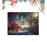 de cartón | Grande de Papá Noel del Deseo de Navidad,Christmas Jigsaw Puzzles Juego Educativo para niños de 2 a 8 años Regalo de cumpleaños