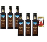 De Cecco Aceto Balsamico di Modena IGP 6 x 250 ml, invecchiato, sabor equilibrado para ensaladas, carnes, quesos y adobos + polpa italiana gourmet