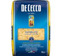 De Cecco Farfalle No. 93 Pasta italiana 5 x 500 g