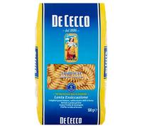 De Cecco - Fusilli 34, pasta de sémola de trigo duro - 6 piezas de 500 g [3 kg]