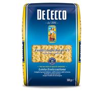 De Cecco - Fusilos largos para la colada, pasta de semillas de trigo duro - 4 unidades de 500 g [2 kg]