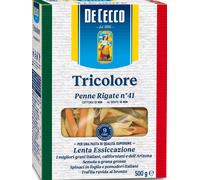 DE CECCO Penne Rigate TRICOLOR 500 g