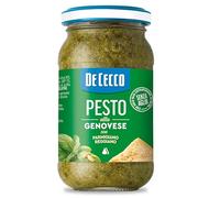De Cecco Pesto alla Genovese con Parmigiano Reggiano senza aglio Pesto con albahaca fresca, Parmigiano Reggiano sin ajo 190g Salsa italiana